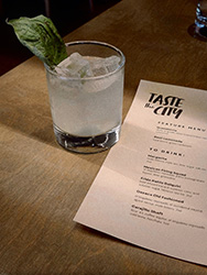 Menu For Taste The City